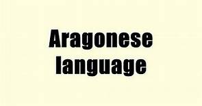 Aragonese language