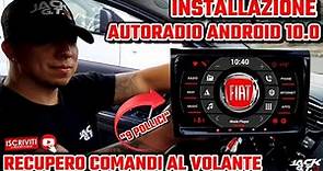Installazione AUTORADIO ANDROID 9 POLLICI e recupero COMANDI al VOLANTE su Fiat Bravo serie 2 ✔️