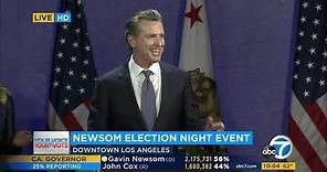 Newsom wins CA governor's race over Cox | ABC7