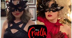 Cómo hacer el antifaz de Cruella, how to make the cruella mask #cruella