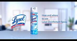 Lysol 19 oz. Crisp Linen Disinfectant Spray 79329