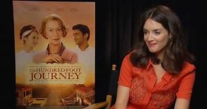 Charlotte Le Bon - The Hundred-Foot Journey Interview HD