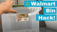 Buy a cheap Walmart bin to copy this brilliant idea!