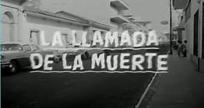 Pelicula "La Llamada de la Muerte", Carlos López Moctezuma, Martha Roth