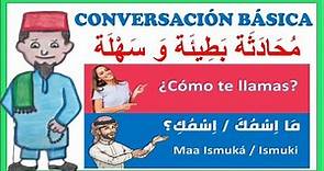 Aprende Árabe Básico Para Principiantes | Conversación Lenta y Fácil en Árabe I Learn arabic free