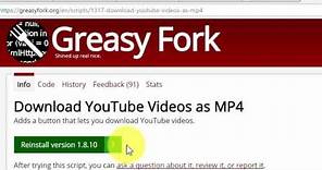 How to download youtube videos as MP4 just in 1 minute