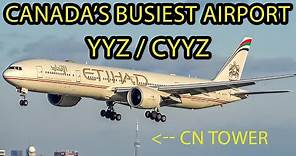 The Very BEST of Canada's BUSIEST Airport: Toronto-Pearson Plane Spotting (YYZ / CYYZ)