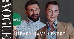 Saoirse Ronan & James McArdle Play “Never Have I Ever” | British Vogue