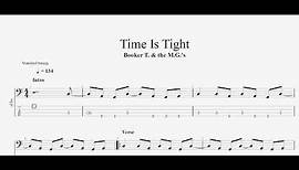 Booker T. & the MG's - Time Is Tight (bass tab)
