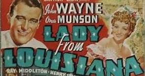 Lady from Louisiana John Wayne and Ona Munson 1941