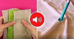 4 modi creativi per RIUTILIZZARE gli asciugamani 🙌