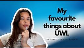 My favourite things about UWL | University of West London