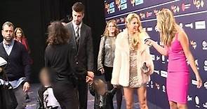Shakira y su familia, reyes de Los 40 Music Awards