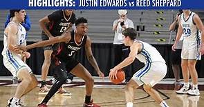 Reed Sheppard vs Justin Edwards Highlights | Kentucky basketball commits go head-to-head