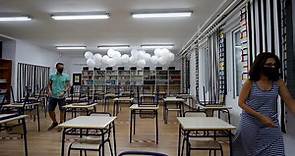 Confinada un aula del Liceo Francés de Madrid por un caso de coronavirus en el primer día de la vuelta al cole