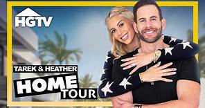 Home Tour: Inside Tarek & Heather Rae El Moussa's Beach House | Flipping El Moussas | HGTV