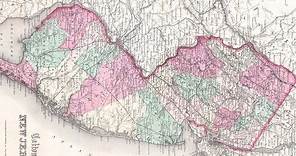 NJ County Map