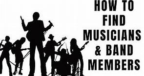 How To Find Musicians & Band Members and how to Network - 9 Ways
