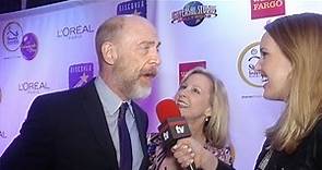 J.K. Simmons talks new movie with wife