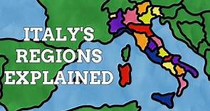 How Did The Regions Of Italy Get Their Names?
