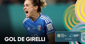 Gol de Girelli - Italia 1-0 Argentina - Mundial de Fútbol Femenino Australia - Nueva Zelanda 2023