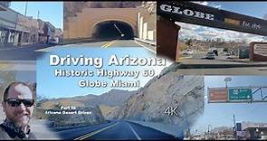 Exploring Arizona | 4K Road Trip- Downtown Globe & Miami Arizona Places To Visit