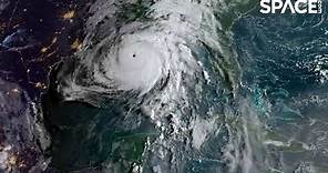 Hurricane Ida nears landfall in NOAA satellite time-lapse