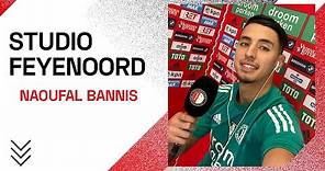 'Wil mijn droom hier waarmaken' | Naoufal Bannis in Studio Feyenoord