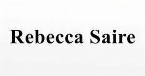 Rebecca Saire