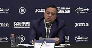 Presentación | Diego Aguirre | Director Técnico de Cruz Azul.