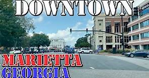 Marietta - Georgia - 4K Downtown Drive