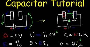 Capacitors - Basic Introduction - Physics