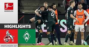 Werder Wins Again! | 1. FC Köln - Werder Bremen 0-1 | Highlights | MD 22 – Bundesliga 23/24