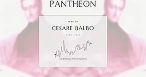 Cesare Balbo Biography - Italian writer and statesman (1789–1853)