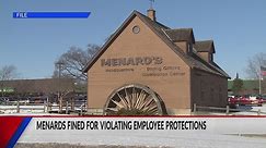 Menards fined for violating employee protections