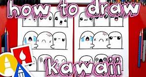 How To Draw 9 Different Kawaii Faces