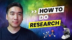 How to do research? and How to write a research paper?