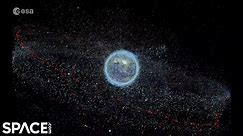 How Much Space Debris Is In Earth Orbit?