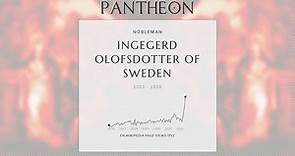 Ingegerd Olofsdotter of Sweden Biography - Grand Princess consort of Kiev