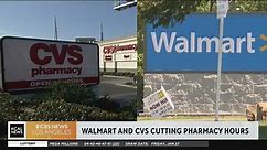 CVS and Walmart cut pharmacy hours due to staffing shortage