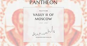 Vasily II of Moscow Biography | Pantheon