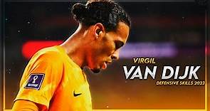 Virgil Van Dijk 2023 ● World Class ▬ Amazing Tackles & Goals | HD