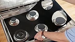 StoveGuard Premium Stove Protectors for GE Gas Ranges | Custom Cut | Ultra Thick Easy Clean Stove Liner | Made in the USA | Model JGBS66EEK2ES