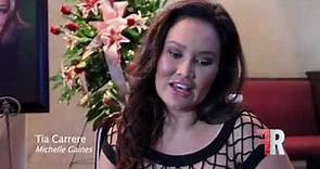 Tia Carrere on the set of Final Recourse