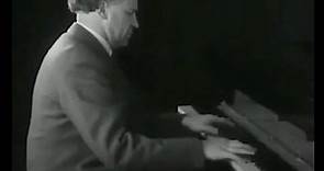 Wilhelm Backhaus Chopin Etude Op 25 No 9 (Silent footage + audio)