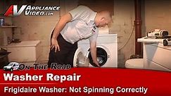 Frigidaire Washer Repair - Not Spinning Correctly - Rear Bearing