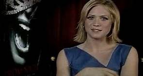 Brittany Snow interview for Prom Night
