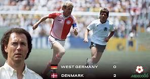 Morten Olsen Shocks Beckenbauer with a Perfect Libero Performance | West Germany vs Denmark 1986 WC