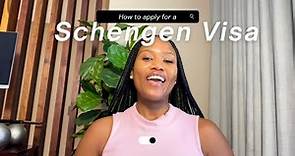 HOW TO APPLY FOR A SCHENGEN VISA AS A SOUTH AFRICAN- Live example