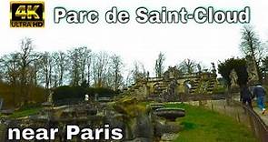 🇫🇷Parc de Saint-Cloud(Domaine National de Saint-Cloud) Near Paris 4K Walk